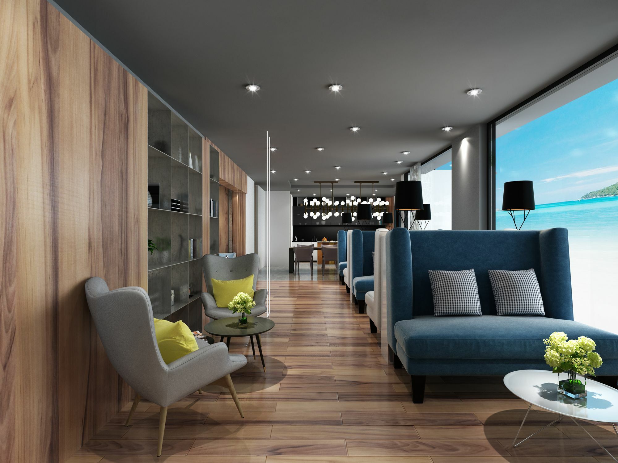 Fraser Place Puteri Harbour Nusajaya  Zewnętrze zdjęcie The interior of the lounge
